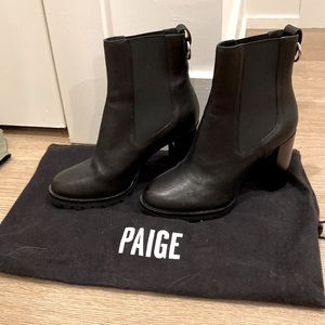 WATER RESISTANT PAIGE BOOTS. Size 6. Never been worn. Brand NEW